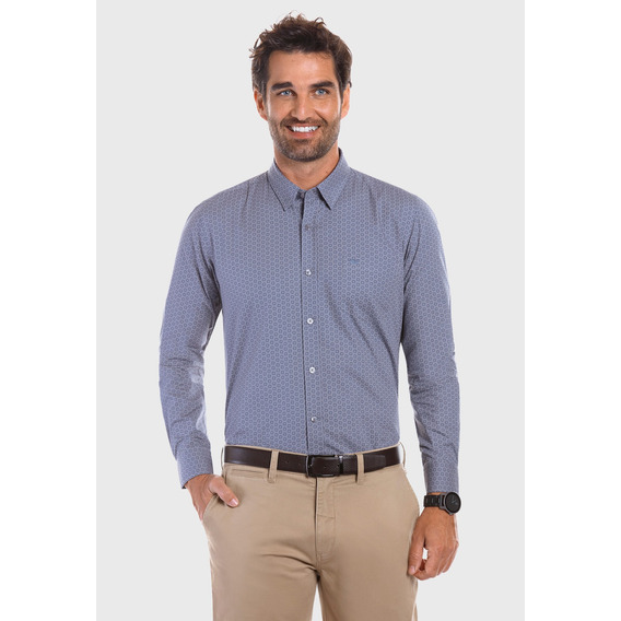 Camisa Hombre Business Gris Ferouch Fw 2022