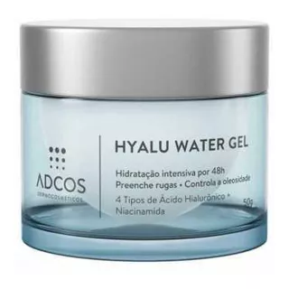 Adcos Hyalu Water Gel Anti-idade 50g - Hidratação Intensiva