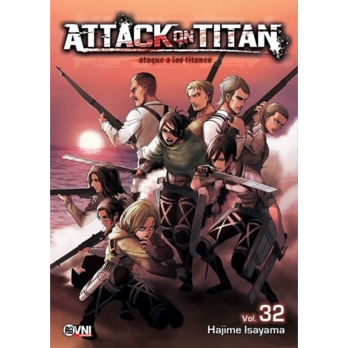 Attack On Titan - Ataque A Los Titanes Vol 32 - Hajime Isaya