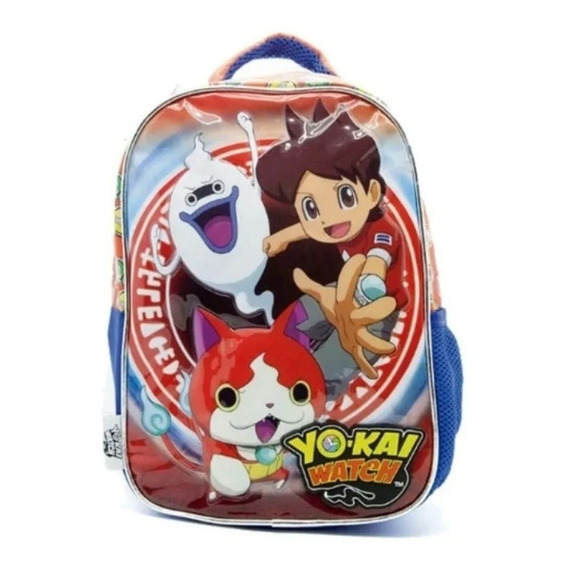 Mochila Espalda 12 Pulgas  Relieve Yokai Watch Cresko Yk016 