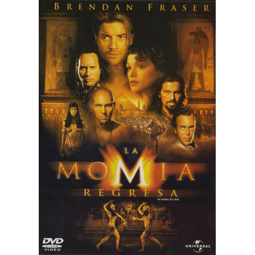 La Momia Regresa Mummy Returns Brendan Fraser Pelicula Dvd