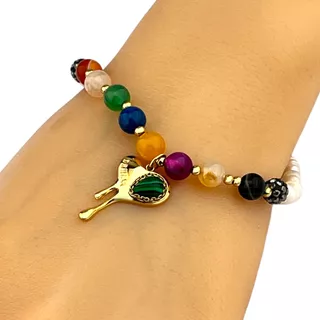 Pulsera Brazalete Esclava Corazòn Derretido Acero Quirúrgico