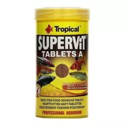 Alimento Peces Tabletas Adhesivas Supervit Tablets A 250 Ml