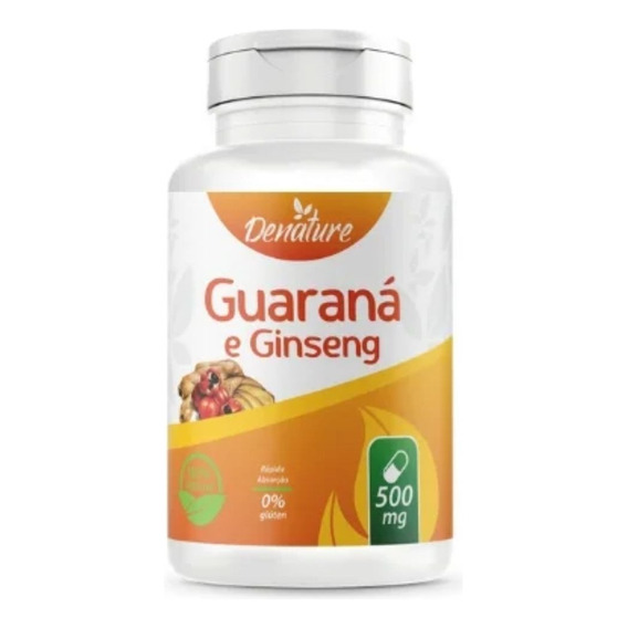 Agotamiento Físico Mental Guaraná Con Ginseng Estimulante