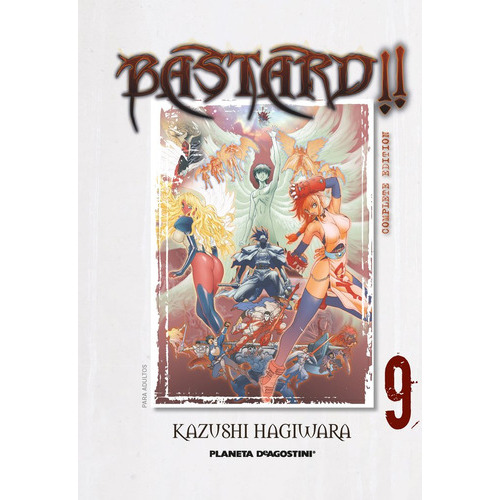 Bastard Complete Edition 9 ( Libro Original ), De Kazushi Hagiwara, Daruma, Kazushi Hagiwara, Daruma. Editorial Planeta Comic En Español