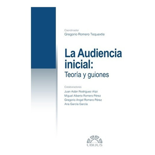 La Audiencia Inicial - Romero Tequextle, Gregorio