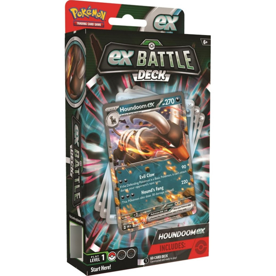 Cartas Pokemon Tcg - Houndoom Cards Set (español)