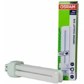 Lampara Dulux  D/e 18w G24q-2 Biax 4 Pines Osram 