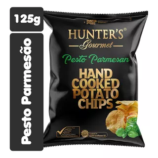 Batatas Fritas Hunter's Gourmet - Parmesão Com Pesto 125g