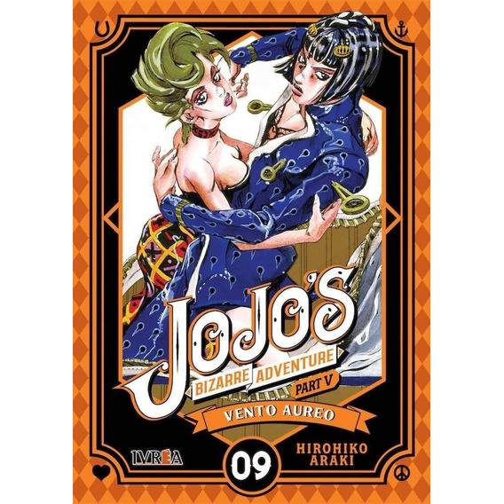 Manga, Jojo's Bizarre Adventure Part V - Vento Aureo Vol. 9