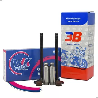 Kit Guia Weskan + Válvula 3b Susuki Dr 250 S / 350 S + Reten