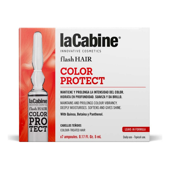 LaCabine Hair 2 Ampolletas Perfume Antifrizz 7x5 ml