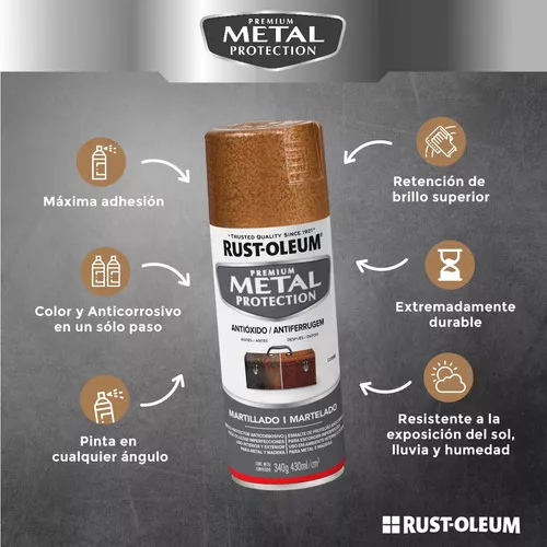 Metal Protection Esmalte Anticorrosivo Acabado Martillado - Rust-Oleum Perú