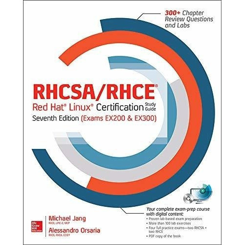 Rhcsa/rhce Red Hat Linux Certification Study Guide,., De Jang, Michael. Editorial Mcgraw Hill En Inglés