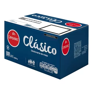 Canderel Clasico Azul 1000g Sustituto De Azucar