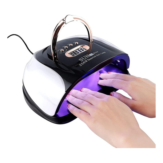 Lampara De Uñas Uv Profesional Secador Uñas Led Con Pantalla