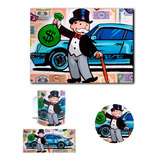 Cuadro Decorativo Alec Monopoly  +taza+porta Taza+ Envio  