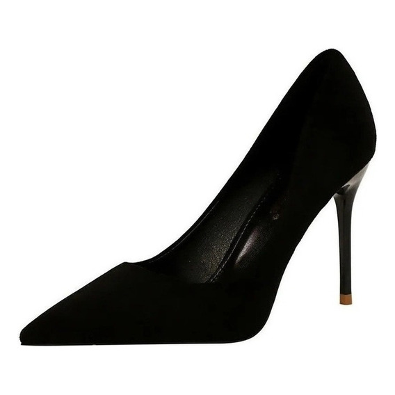 Tacón Alto Ielgy Suede Moda Simple 9cm Stiletto Shallow