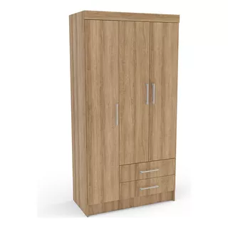 Mobi Ropero 92cm Madera Tilo Lamina Miel Armario Closet 