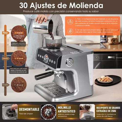 Prepara un buen café expreso o capuchino en casa con esta cafetera Delonghi  a la venta en Lidl