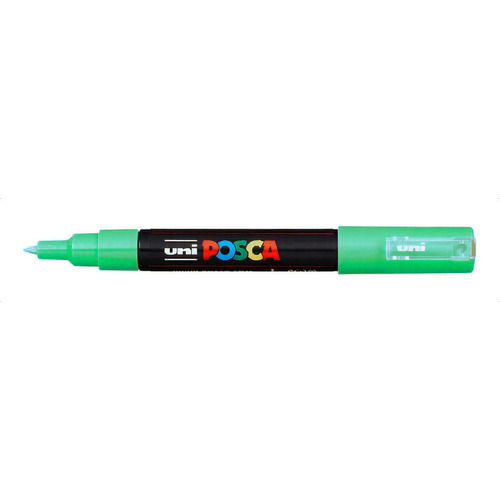 Bolígrafo Posca Uni-ball PC-1M de 0,7 mm, varios colores, color verde claro