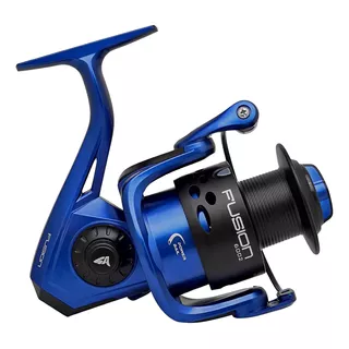 Reel Frontal Caster Fusion 6002 Mar Rio 2 Rulemanes Variada Color Azul