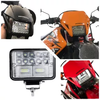 Farol Led Bros Tornado Cg Harley-davidson Kawasaki Café Race