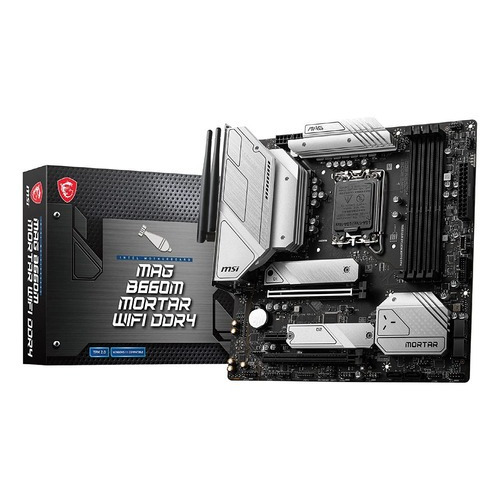 Motherboard Msi Mag B660m Mortar Wifi Ddr4 S1700 I9 12va Gen