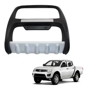 Defensa Frontal Poliuretano Negra Mitsubishi L200 2006-2015