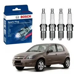  Jogo Velas Bosch Celta 1.0 Vhce Flex 2013 A 2016