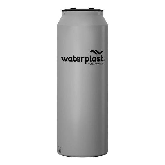 Tanque Agua Tricapa Gris Slim Delgado 510 Lt Waterplast 