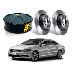  Disco Freio Traseiro Passat Cc 2.0 2014 A 2016
