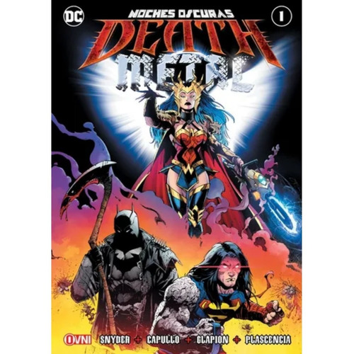 Dc - Batman Noches Oscuras Death Metal - Elige Tu Tomo Ovni