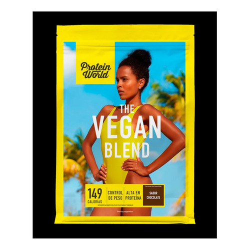 Proteína Vegana Slender Blend 1.2k Chocolate Control De Peso