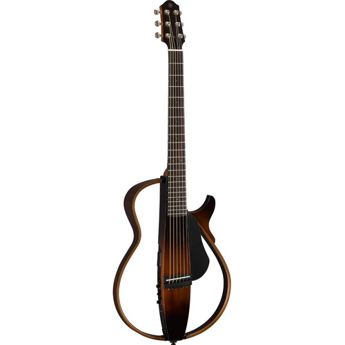 Guitarra Electroacústica Yamaha Silent Cuerdas De Acero Tobacco Sunburst Color Marrón