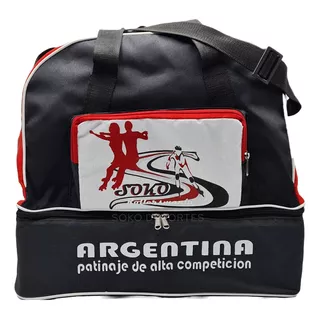 Bolso Patines Cajon Artistico Roller Colores Logo A Pedido