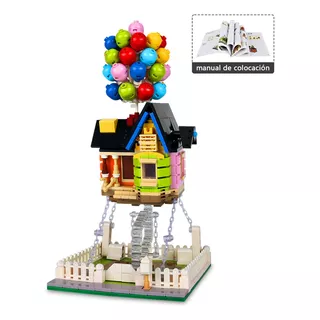Flying Balloon House Building Block Set Up 635 Pc