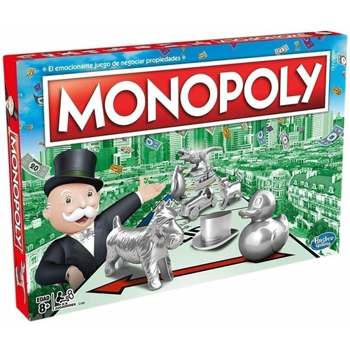 Hasbro Monopoly Clásico C1009 Español