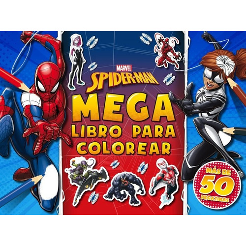 Libro - Spider-man. Megalibro Para Colorear 2 