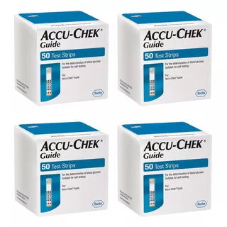  Tiras Reactivas Accu-chek® Guide 200 Unidades