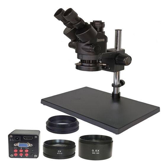 Microscopio Trinocular 3.5x-90x D/20mp Hdmi C/cámara Digital