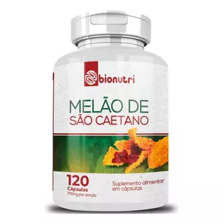 Melão De São Caetano Bionutri - 120 Cápsulas / 60 Doses Sabor Sem Sabor