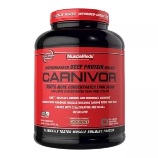 Proteina Musclemeds Carnivor 4 Lbs 56 Porciones Todos Sabore