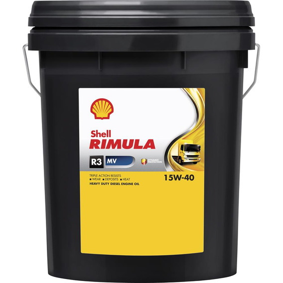 Aceite Motor Shell Rimula R3 15w40 Ci-4 20 Lts Shell