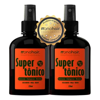 2 Super Tônico Poderoso 250ml Crescimento Acelerado 