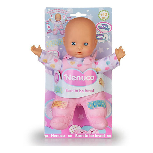 Muñeca Bebé Nenuco Curitas Tiritas 4 Funciones