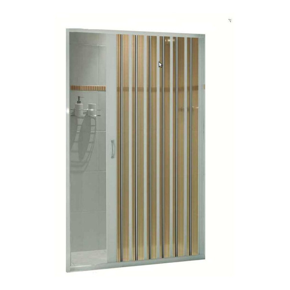 Mampara Baño Plegable 1.45  X 1.85 Beige