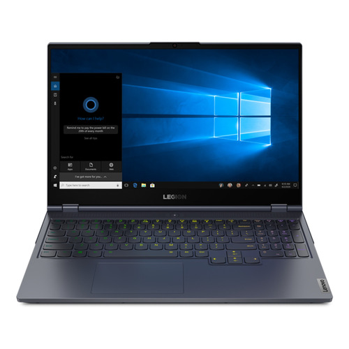 Notebook gamer  Lenovo Legion 15IMH05  slate gray y black 15.6", Intel Core i7 10750H  16GB de RAM 1TB SSD, NVIDIA GeForce RTX 2070 Max-Q 144 Hz 1920x1080px Windows 10 Home
