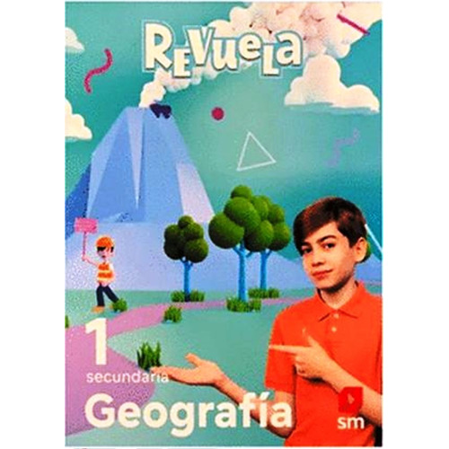 Geografia 1 Revuela Secundaria, De Sm Ediciones. Editorial Sm Pre Pri Sec Rel, Tapa Blanda En Español