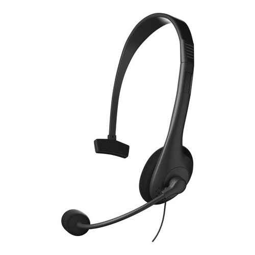 Audífonos Headset Xtech Xth235 Usb Monoauricular Call Center Color Negro